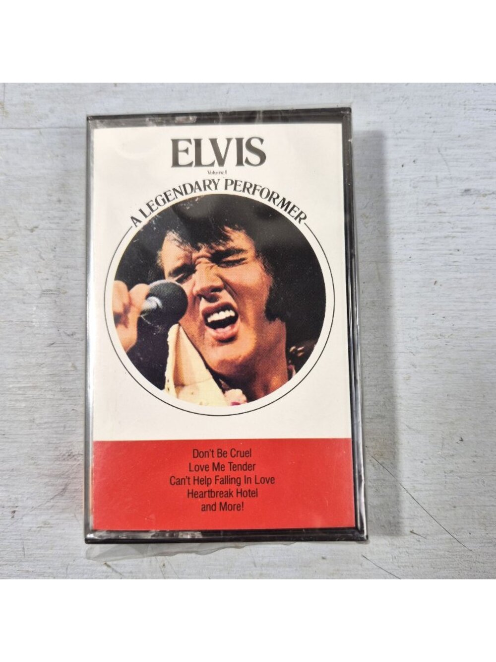 Elvis Presley A Legendary Performance Vol 1 Cassette Tape 1989 RCA New Sealed